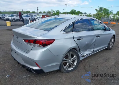 2019 Hyundai Sonata Sport z USA, uszkodzony, nr VIN 5NPE34AFXKH740037